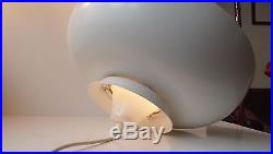 Rare White 1970s Pendant Lamp by Nordisk Solar danish modern AJ PH Fog Morup era