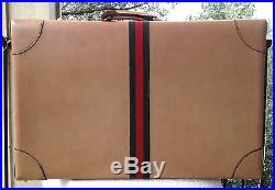 Rarest of the rare 50s-early 60s GUCCI calfskin suitcase (8.5x17x26) Italy