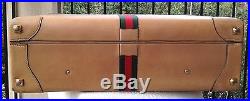 Rarest of the rare 50s-early 60s GUCCI calfskin suitcase (8.5x17x26) Italy