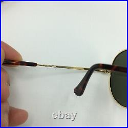 Ray-Ban USA Vintage B&L Aviator Diamond Hard Survivor W1506 Tortuga Sunglasses