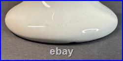 Raymor Mancer Italian Vintage Mid Century Modern Pottery White Ceramic Vase 2050