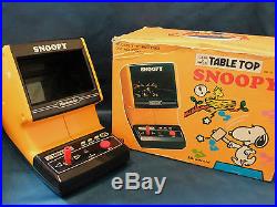 Retro 1983 Nintendo Game & Watch Table Top Snoopy Boxed SM-73 Working Order
