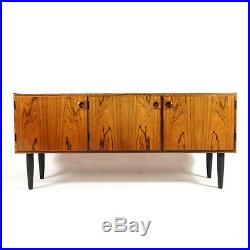 Retro Vintage Danish Large Rosewood Sideboard Cabinet 1960s 70s 70s Mid Century