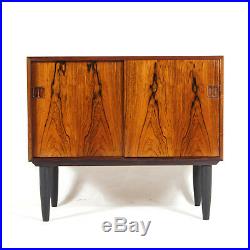 Retro Vintage Danish Rosewood Sideboard Hi-Fi Cabinet 1960s Mid Century Design