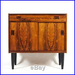 Retro Vintage Danish Rosewood Sideboard Hi-Fi Cabinet 60s 70s Mid Century Modern