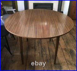 Retro Vintage Kitchen Dining TABLE Drop Leaf Mid Century Delivery Available