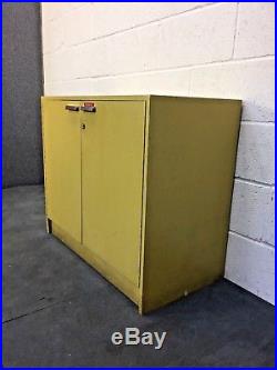 Retro Vintage Lab Cabinet Painted Mid century Store cupboard FREE UK DELIVERY