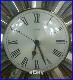Retro Vintage Sunburst/Starburst Metamec Clock, 60s, Mid Century 61cm Diameter