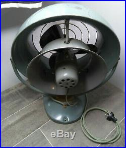 Rewired Vintage Vornado Fan A28C-1 Retro Atomic Electric Works Mid Century 18