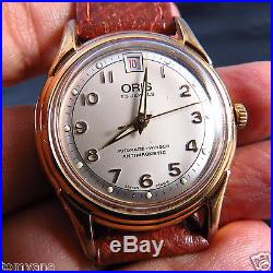 SWISS MADE VINTAGE ORIS SPECIAL DAY AUTO MEN WATCH