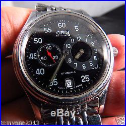 SWISS MADE VINTAGE ORIS SPECIAL HOUR & MINUTE TIME AUTO MEN WATCH