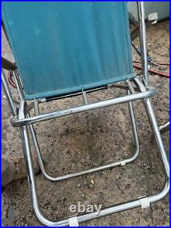 Set Of 2 Airstream Folding Chairs Camping Blue ZipDee Read All #4