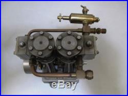 Steampunk Style Pneumatic Piston Engine Model