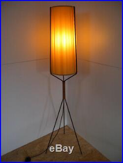 Stehlampe Tripod 50er 60er Lampe Vintage mid-century Stehleuchte Dreibein Retro