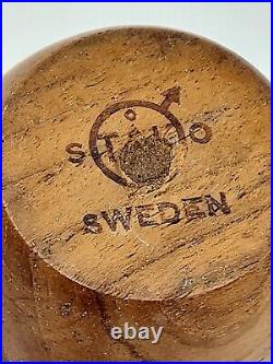 Swedish Modern Salt Cellar With Spoon Sweden Stako