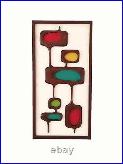 Timeless Mid-Century Modern Wood Wall Art Retro Elegance for Your Space