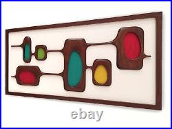 Timeless Mid-Century Modern Wood Wall Art Retro Elegance for Your Space
