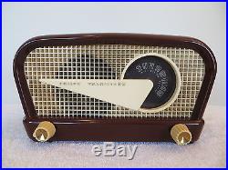 VINTAGE 1948 PHILCO OLD RETRO RADIO ATOMIC MID CENTURY MODERNISTIC JETSONS