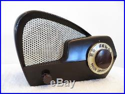 VINTAGE 1949 PHILCO ANTIQUE JETSONS ATOMIC MID CENTURY OLD RETRO TUBE RADIO