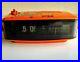 VINTAGE National Flip Clock Radio RC-1001 Retro Mid-Century AM/FM From Japan