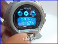 VINTAGE RARE CASIO G-Shock SILVER DW-6900M-8T ERIC HAZE LIMITED WithEXTRA BAND