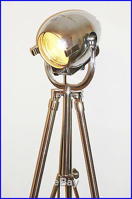 VINTAGE THEATRE LIGHT ART DECO MID CENTURY FILM STUDIO FLOOR LAMP RETRO 1960S