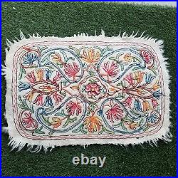 VTG 60s 70s Shag Mid Century Rug Mat Entry Kitchen Mod Hippy Atomic Wool