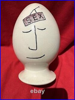 VTG SEX LaGardo Tackett Egghead 1958 Condom Holder 1950s 60s Japan Ceramic