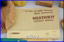 VTG Unbuilt Heathkit Electronic Digital Thermometer ID-1390 NEW OLD STOCK