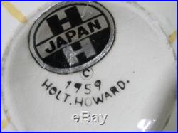 Vintage 1950s HOLT HOWARD Pixie Pixieware MAYONNAISE Condiment Jar NR