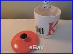 Vintage 1960 Holt Howard Cozy Kitten Pop Up Cookie Jar Just Take 1 HTF