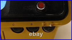 Vintage 1976 Mustard Yellow 9 RCA TV Solid State Retro Gaming Mid Century Mod