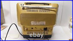 Vintage 1976 Mustard Yellow 9 RCA TV Solid State Retro Gaming Mid Century Mod