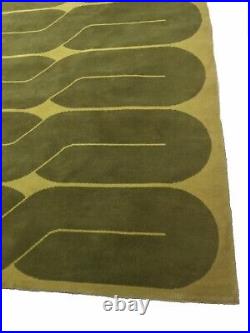 Vintage 60s MCM Retro Geometric Carpet Rug Panton Pop Art Mid Century 6.5 x 5.5