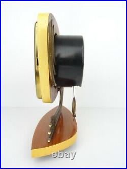 Vintage Dutch Kortana Mantel Shelf 8 day Mid Century Retro Clock (Eames Era)