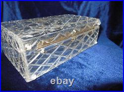 Vintage Florida Handbags, Made In Miami, Clear Diamond Shaped Lucite Purse