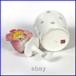 Vintage Lipper & Mann Flower Girl Ketchup Jar Holt Howard Pixieware Condiment