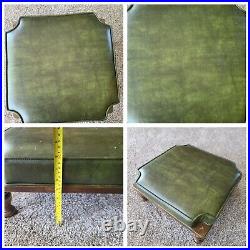 Vintage MCM Stacking Stools Foot Stools MCM Decor Green Colored