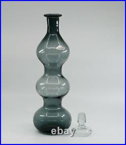 Vintage Mid Century BLENKO Stoppered Glass Vase/Sculpture