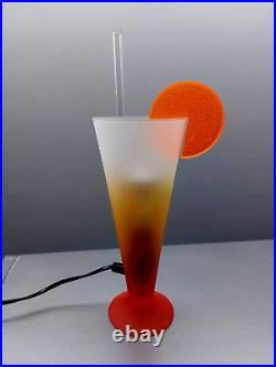 Vintage Mid-Century Desk Lamp Cocktail Plastic Lamp Decoration