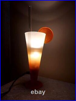 Vintage Mid-Century Desk Lamp Cocktail Plastic Lamp Decoration