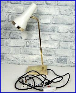 Vintage Mid Century Desk or Table Lamp Retro Adjustable Working