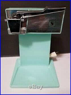 Vintage Mid Century Green Retro Atomic Automatic Electric Kitchen Can Opener