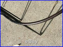Vintage Mid Century Iron Hairpin Retro Barstools Thinline So. Cal 50's Boomerang