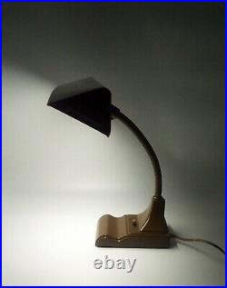 Vintage Mid-Century Modern Brown Retro Lamp Nostalgic Lighting for Any Space