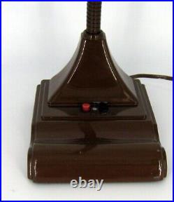 Vintage Mid-Century Modern Brown Retro Lamp Nostalgic Lighting for Any Space