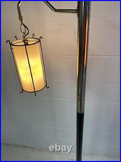 Vintage Mid Century Modern Tension Pole Lamp Retro 1960's
