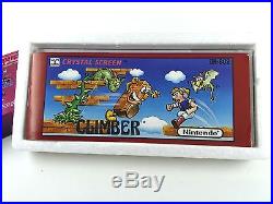 Vintage Nintendo Crystal Screen Game & Watch Climber Model DR-802 NEW IN BOX