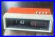 Vintage Panasonic RC-1122 Flip Clock Alarm AM Radio Orange MCM Mid Century Retro