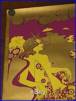 Vintage Psychedelic 1967 Hapshash Erotica Poster by English & Waymouth- UFO Club